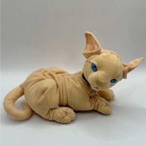 Vintage 1998 Austin Powers Mr. Bigglesworth Talking Cat Plush Trendmasters